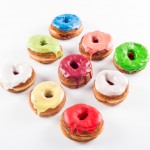 Multiple colored cronuts